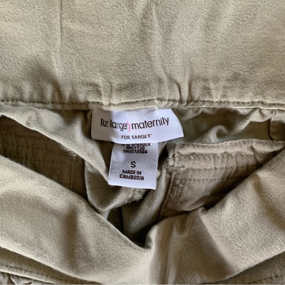 Maternity shorts Denim and Kahki 2 pair - Picture 6 of 6